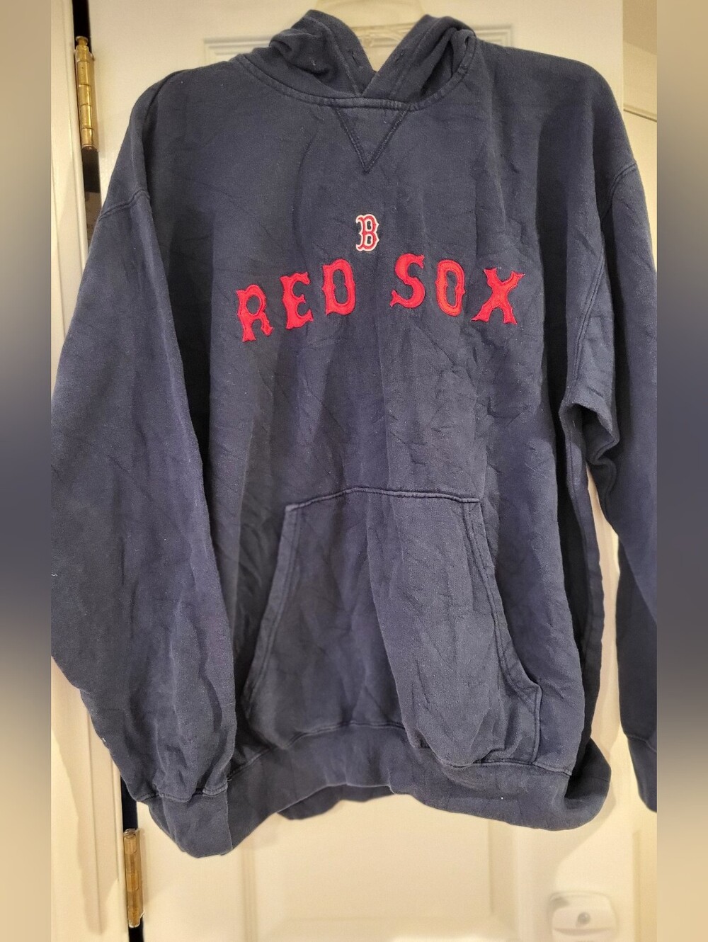 Boston Red Sox Navy Hooded Sweatshirt - Men's Pullover
